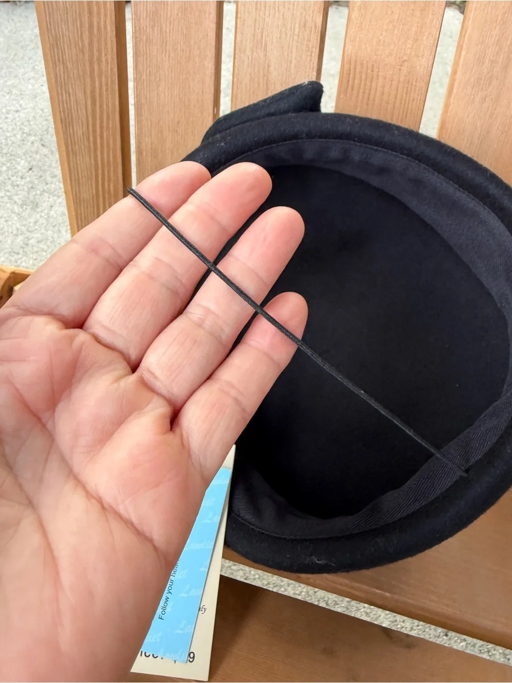 Lawliet Black Wool Felt Pillbox Hat Fascinator Large Bow Cocktail Church One Sz